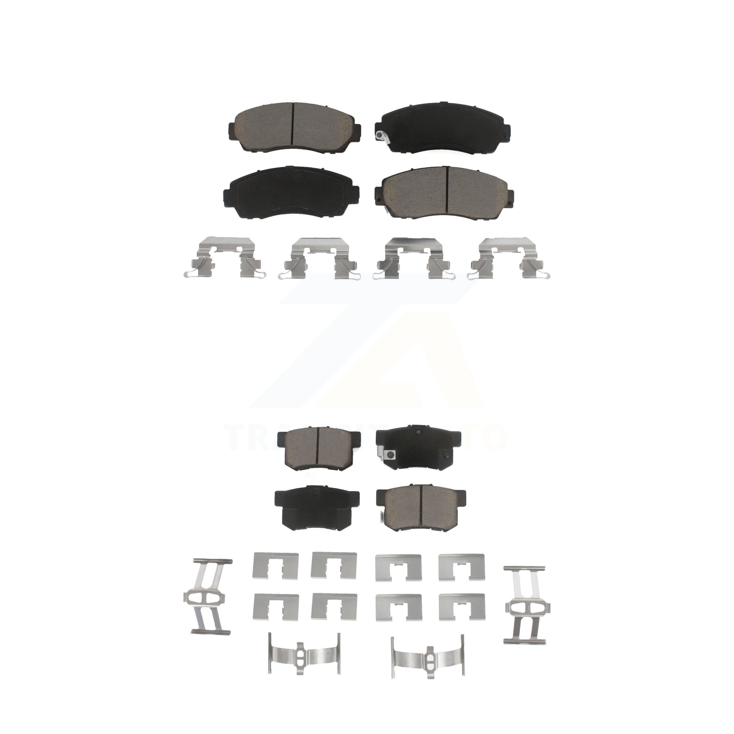 CMX Front Rear Ceramic Brake Pads Kit Replacement