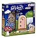 The Irish Fairy Door Company - Pink Round Door - Includes Magic Key in a Bottle, 3 Stepping Stones, Fairy Lease Agreement, Notepad, and Fairy Welcome Guide