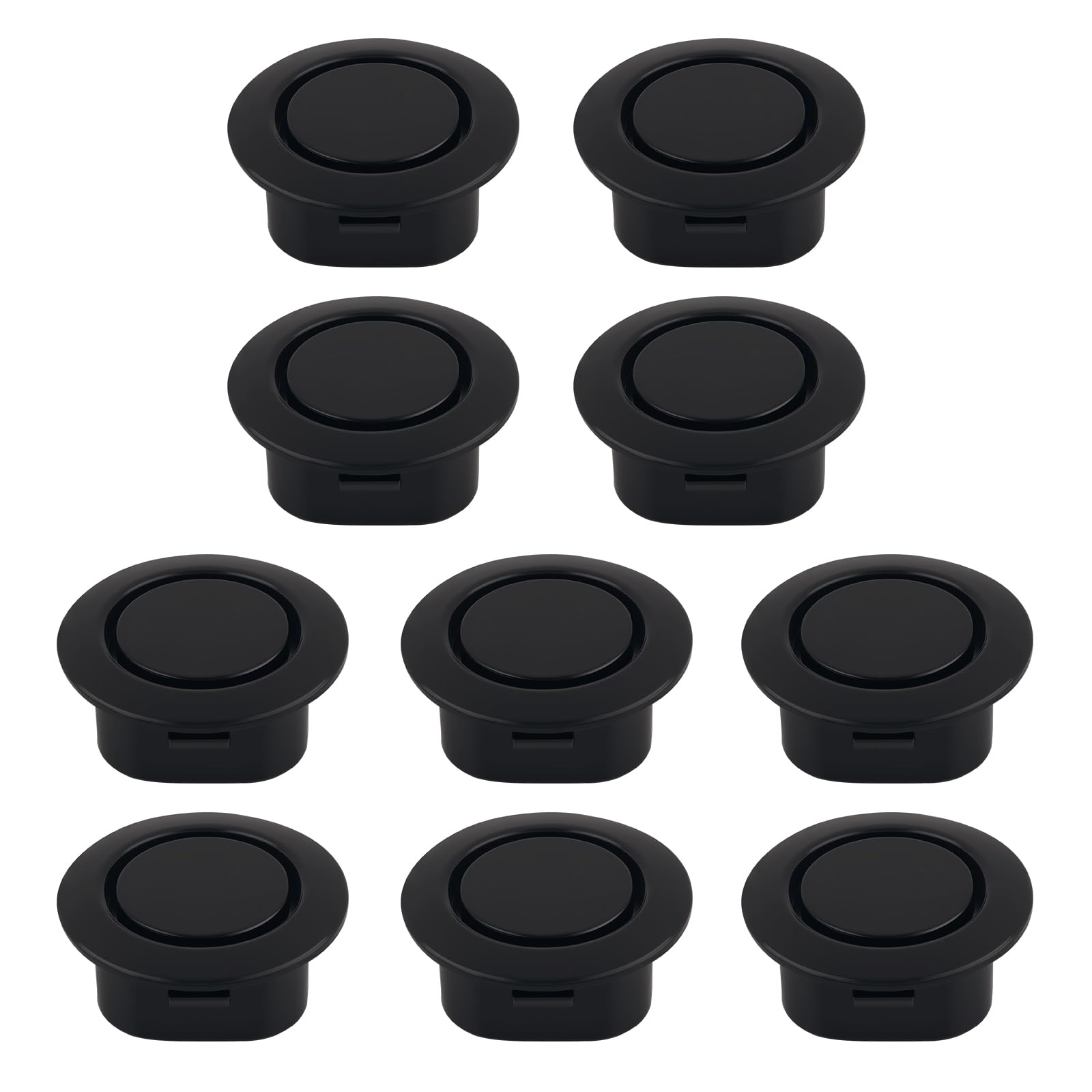Photo 1 of 10PCS Car Bumper Hole Plugs Cover for Parking Sensor Radar Holes,Durable Car Bumper Plugs Cover for Radar Holes to Avoid Water/Dust,Practical Automotive Bumpers Plastic Plug Covers