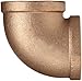 Brass Pipe Fitting, 90 Degree Elbow, Class 125, 3/4