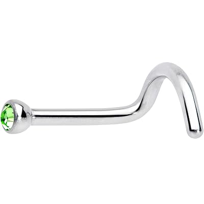 Buy Body Candy 18g Grade 23 Titanium Nose Screw Nose Ring 2mm Color Press Fit Nose Stud Body Jewelry 1 4 Online In Indonesia B08vdnmxqc