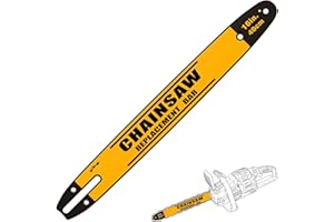 DWZCSB16 16-Inch Chainsaw Bar for DeWalt Chainsaw, Guide Bar replacement for DEWALT 60V MAX Brushless Chain Saw DCCS670B, DCC
