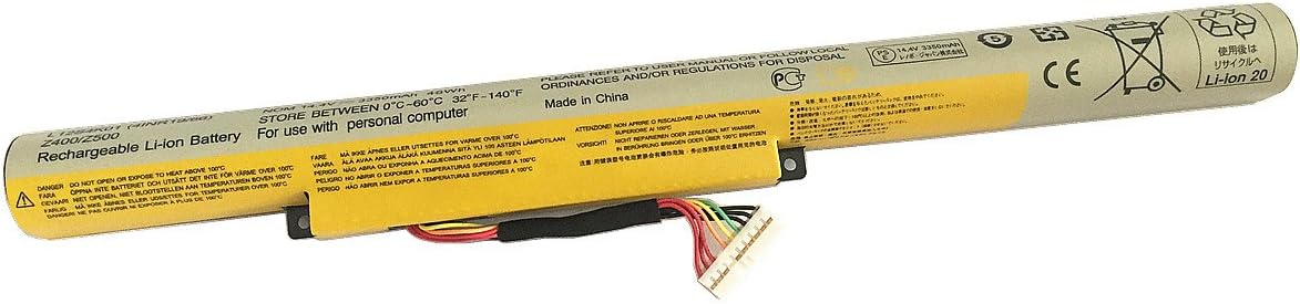 7XINbox 14.8V 48Wh 3350mAh L12L4K01 L12M4E21 L12M4F02 L12M4K01 L12S4E21 L12S4K01 Laptop Battery compatible with Lenovo Ideapad Z400 Z400A Z500 Z500A Z410 Z510 P500 P400 Touch Series