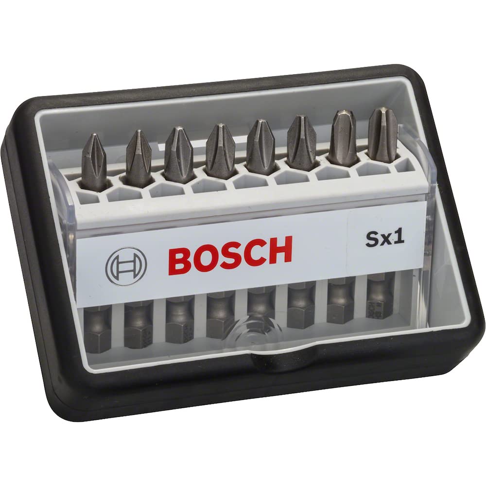 Bosch 2607002556 49 mm Extra Hard Robust Line Screwdriver (8-Piece)