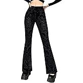 TSMNZMU Womens Gothic Pants High Waist Dark Punk Grunge Trousers Vintage Alt Harajuku Pants Mall Goth Emo Pants