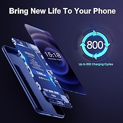 ElephantStory Battery for iPhone 11, 7200mAh High