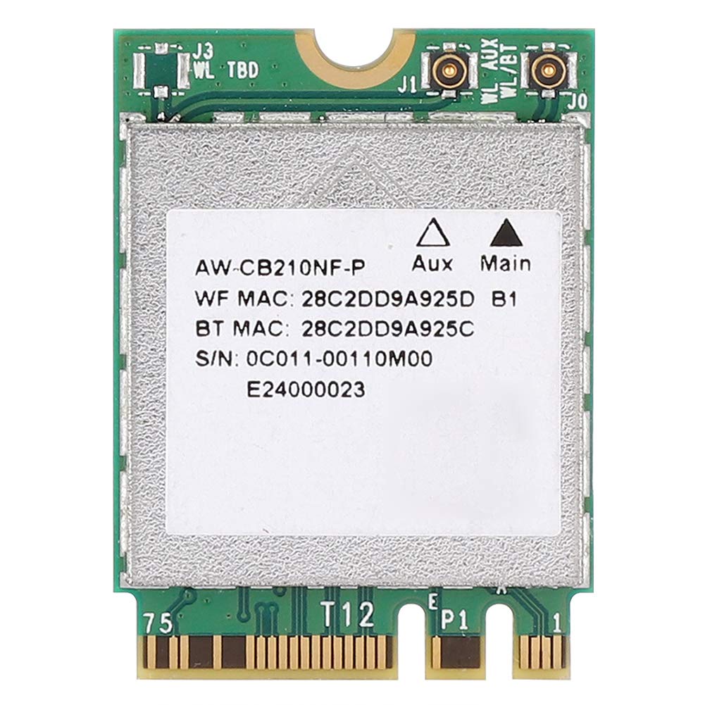 Annadue Wifi Card for Laptop, Pc Bluetooth Adapter 2.4Ghz+5Ghz Dual Band Network Card Bcm94356Z Wifi Ac Wireless Network Card Ngff Interface
