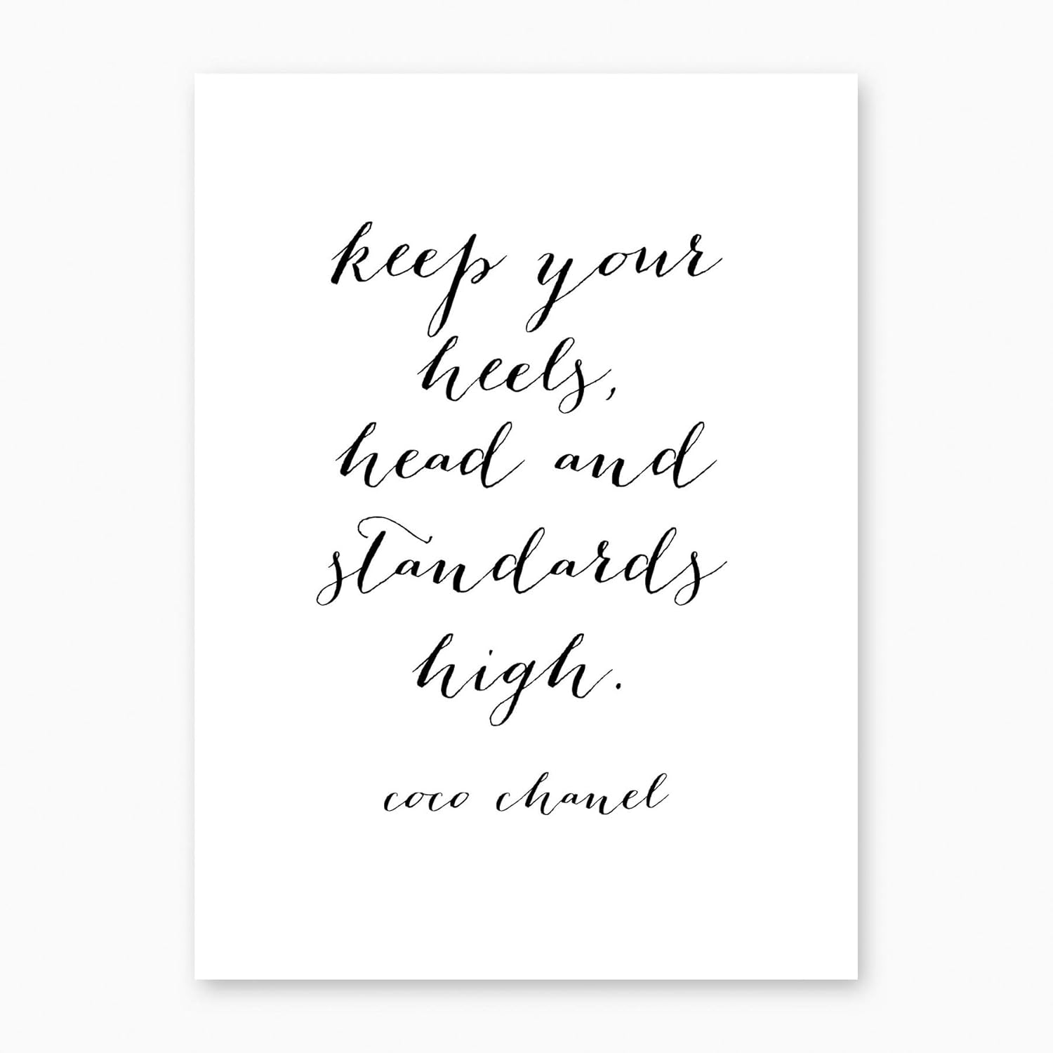 coco chanel high heels