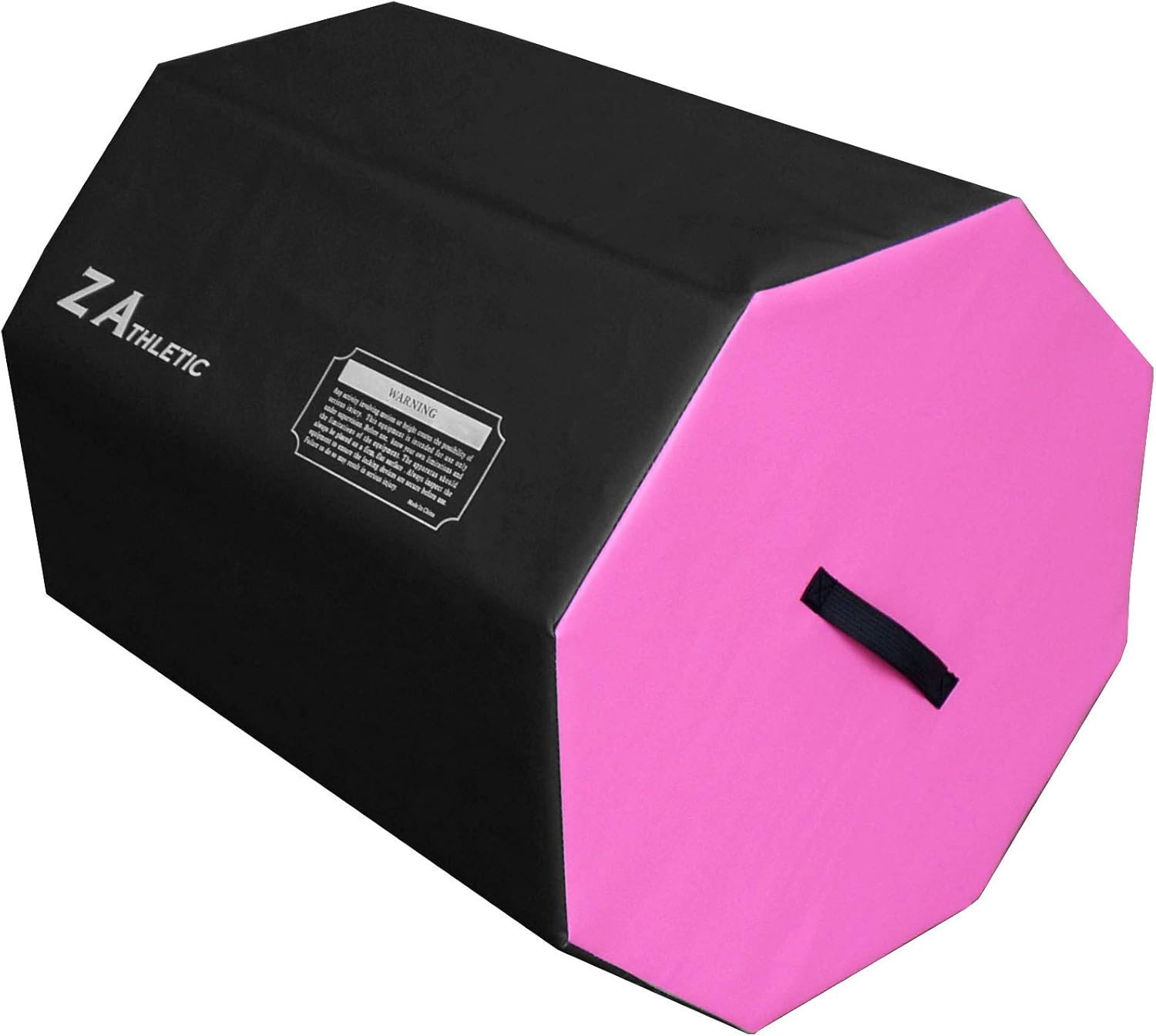 Z ATHLETIC Octagon Mat for Gymnastics, Tumbling, Cheerleading (Pink and Black) : Sports & Outdoors