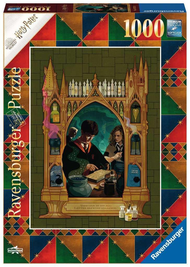Ravensburger Harry Potter Film 6 Jigsaw Puzzle 16747 6 – 1000 Pieces, Multicoloured, 27 x 20 inches (70 x 50 cm) When Complete