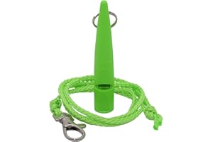 ACME 210.5 Professional Dog Training Whistle with Lanyard. BPA-Free Plastic. 90 dBA. Standardized 5700Hz Frequency for Smaller Dogs. Weatherproof. Made in The UK (Day Glow Green)