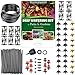 Enterra Supply Drip Irrigation Kit Blank Distribution Tubing & 40 Emitters - 70ft