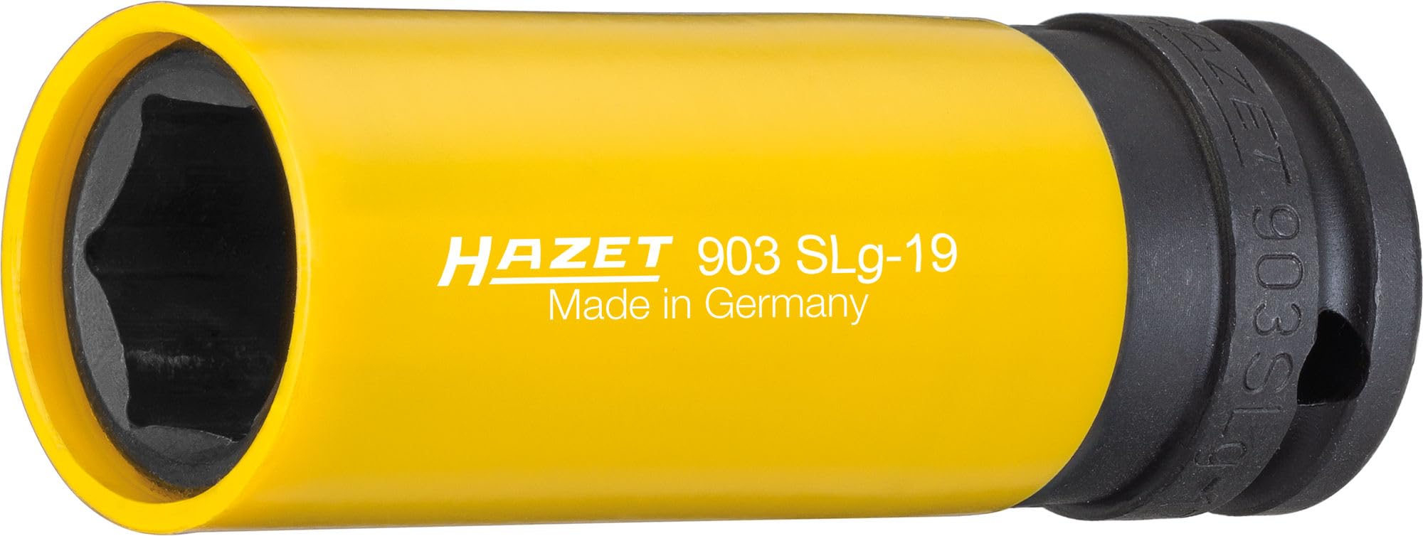 HAZET 903SLG-19 85 mm 6-Point Hexagon Traction Profile Impact Socket - Phosphatised/Oiled