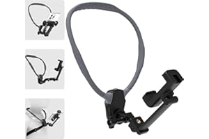 WAFTING Neck Mount for Cell Phone,Back Strap, Hands Free POV/Vlog Neck Phone Holder for Recording, Compatible with iPhone Andriod