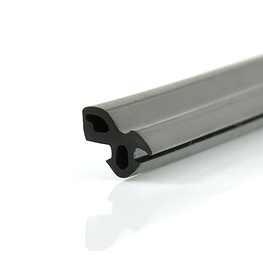 [DQ PP] 1 m Window Seal S 1560 PVC Window Aluminium Profiles Black For Plastic Window Rubber