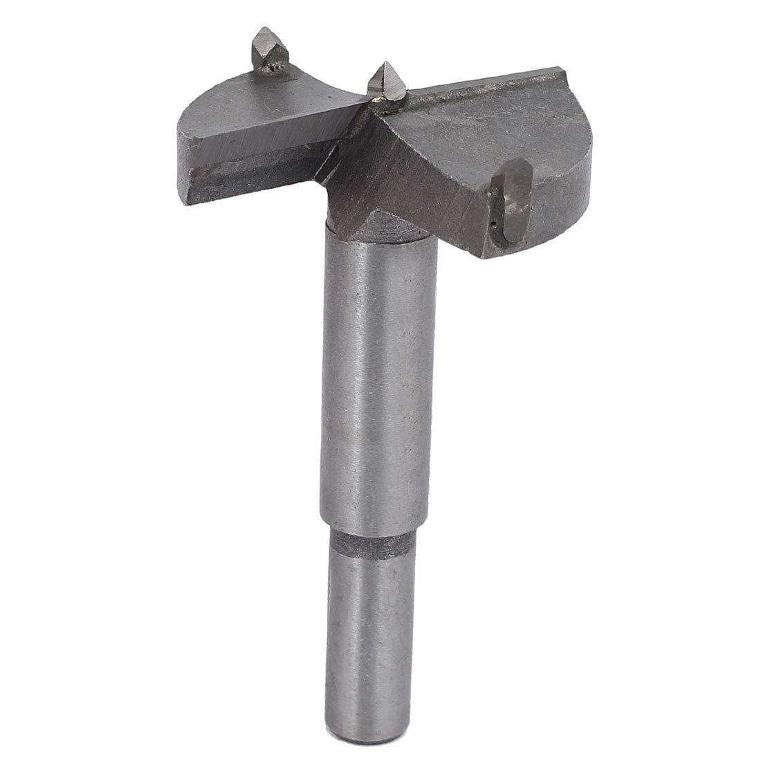 Sourcingmap Forstner Drill Bits 45mm, Tungsten Carbide Wood Hole Saw Auger Opener, Woodworking Hinge Hole Drilling Boring Bit Cutter Cutting Tool (Silver Gray)