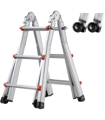 Little Giant Ladder Trestle Brackets (Model 26260) - Converts Velocity/Revolution Ladders Into Scaffolding Trestles - View #8