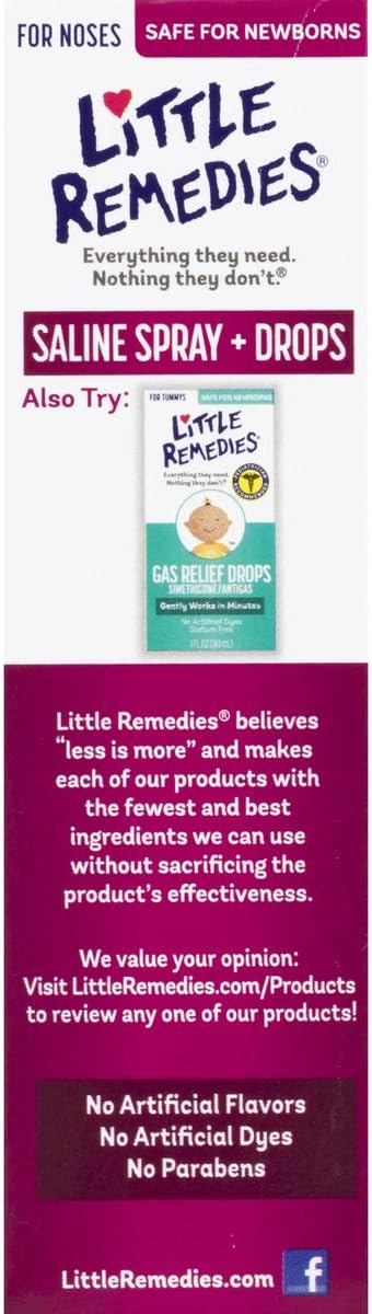Little Remedies Nasal Decongestant Drops, 0.5 oz, Pack of 6: Health & Personal Care
