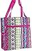 World Traveler Patchwork Print Collection Travel Tote Bag 12-inch