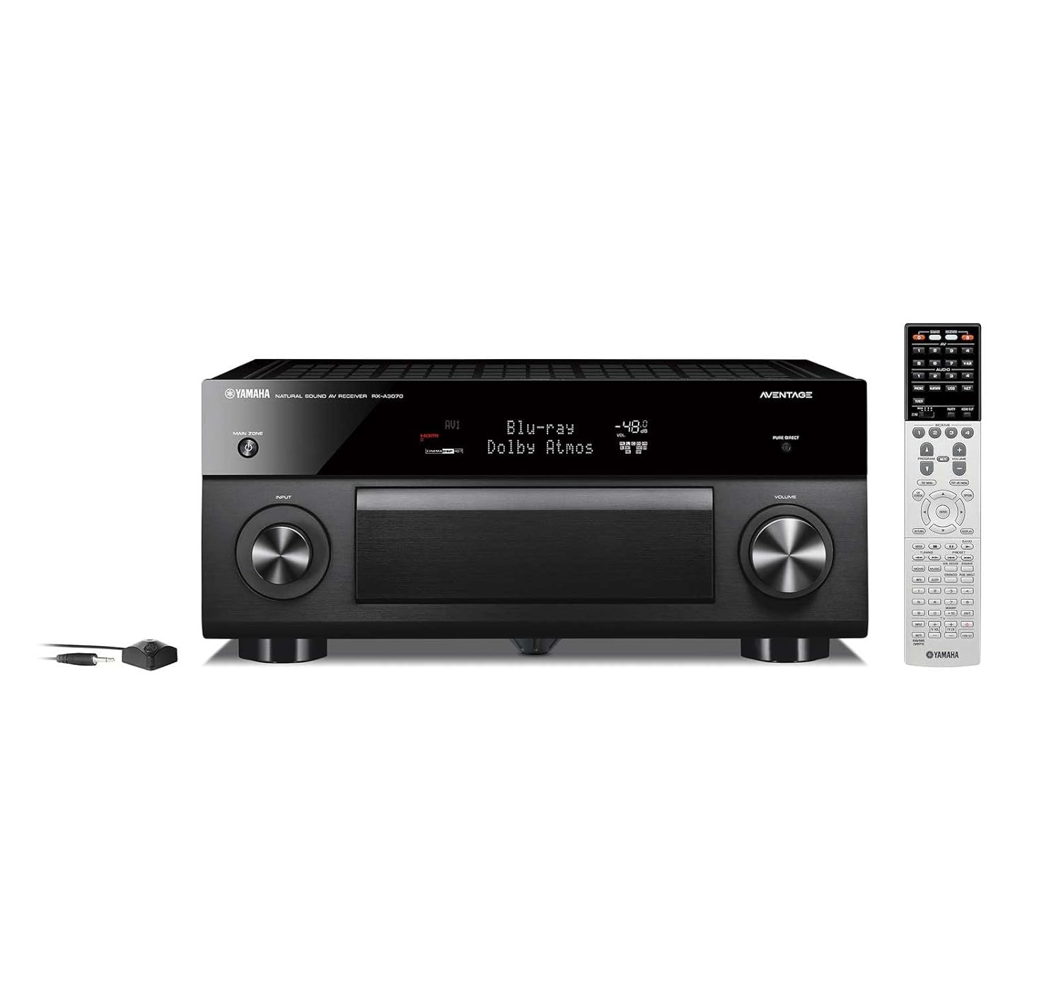 Yamaha AVENTAGE Audio & Video Component Receiver,Black (RX-A3070BL) (Certified Refurbished)
