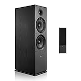 VEVOR Floorstanding Speaker, 3-Way, Floor-Standing