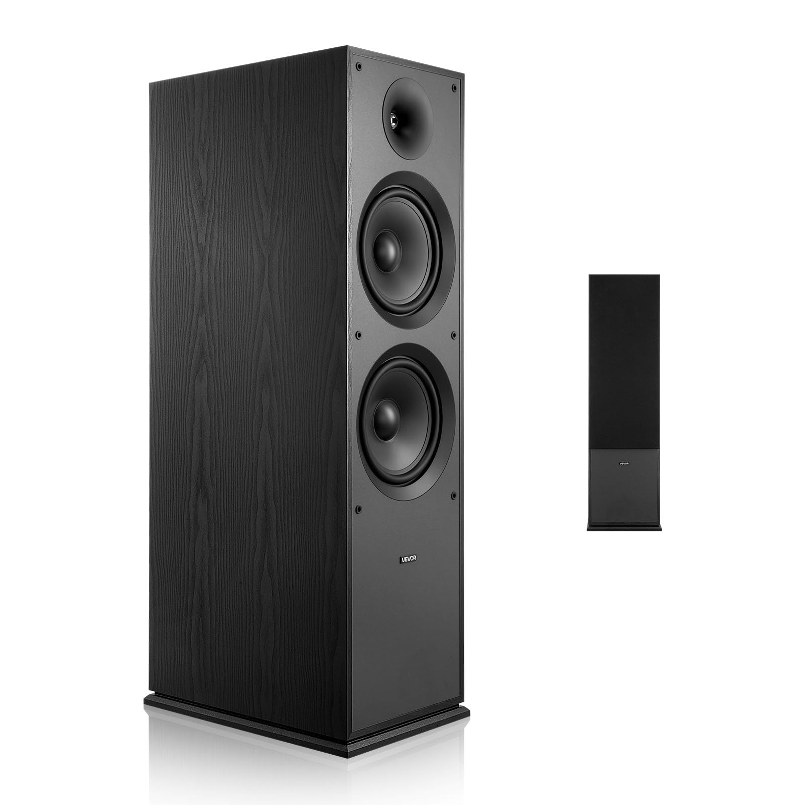 VEVOR Floorstanding Speaker, 3-Way, Floor-Standing