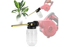 Dinftin Diatomaceous Earth Powder Duster Compatible for 0884-20 & BBL-0 Blower - 1L Capacity Garden Dust Applicator with 7.5inch Nozzle（Blower not Included）
