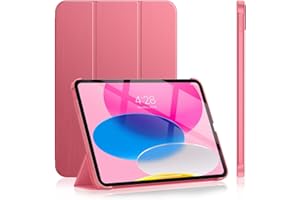 Soke Case for iPad 10th Generation(10.9-inch,2022) - [Smart Cover Auto Wake/Sleep + Slim Trifold Stand], Premium Protective Hard PC Back Cover for New Apple iPad 10.9 Inch - Watermelon