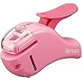 Kokuyo Harinacs Stapleless Stapler, Compact Alpha, Up to 5 Sheets Binding, Pink, Japan Import (SLN-MSH305P)