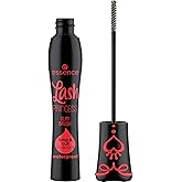 essence Lash Princess Slim Brush Long &amp; Curl Waterproof Mascara (Pack of 1) | Long-lasting Lengthening &amp; Curling for Straight Lashes &amp; Lower Lashes, No Clump, Smudge-Proof, Vegan, Cruelty Free