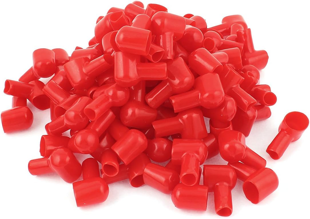 uxcell Truck Battery Red PVC Pipe Style Insulation