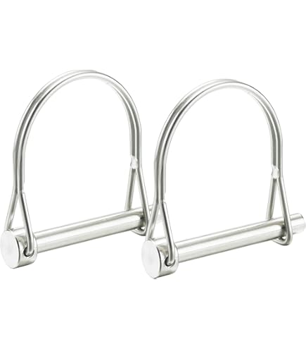 Double HH 81975 Hitch Pin, Wire Lock, Round, 1/4 X 1-3/4-In - Foto 4