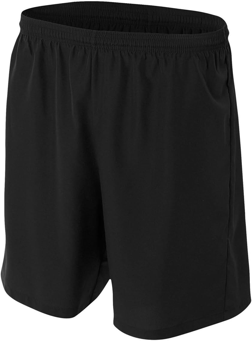 New Woven Soccer Shorts Moisture Wicking Comfort Odor & Stain Resistant (6 Colors, 10 Youth & Adult Sizes) : Clothing