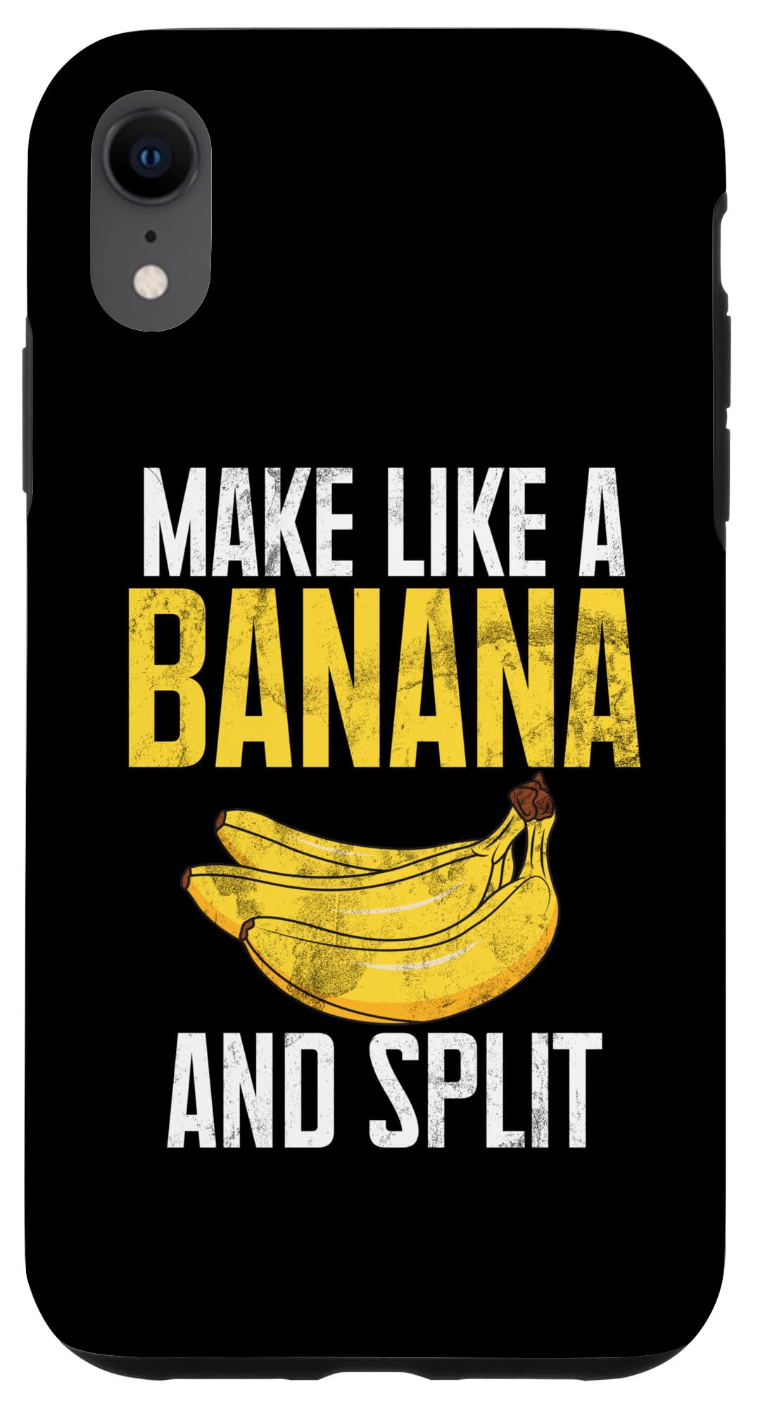 iPhone XR Make like a Banana and Split Banana Case