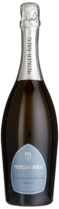 MENGER KRUG Chardonnay Sekt Brut (1 x 0.75 l) ? traditionelle Flaschengärung ? aus ausgesuchten Chardonnay-Weinen ? Lagerung 