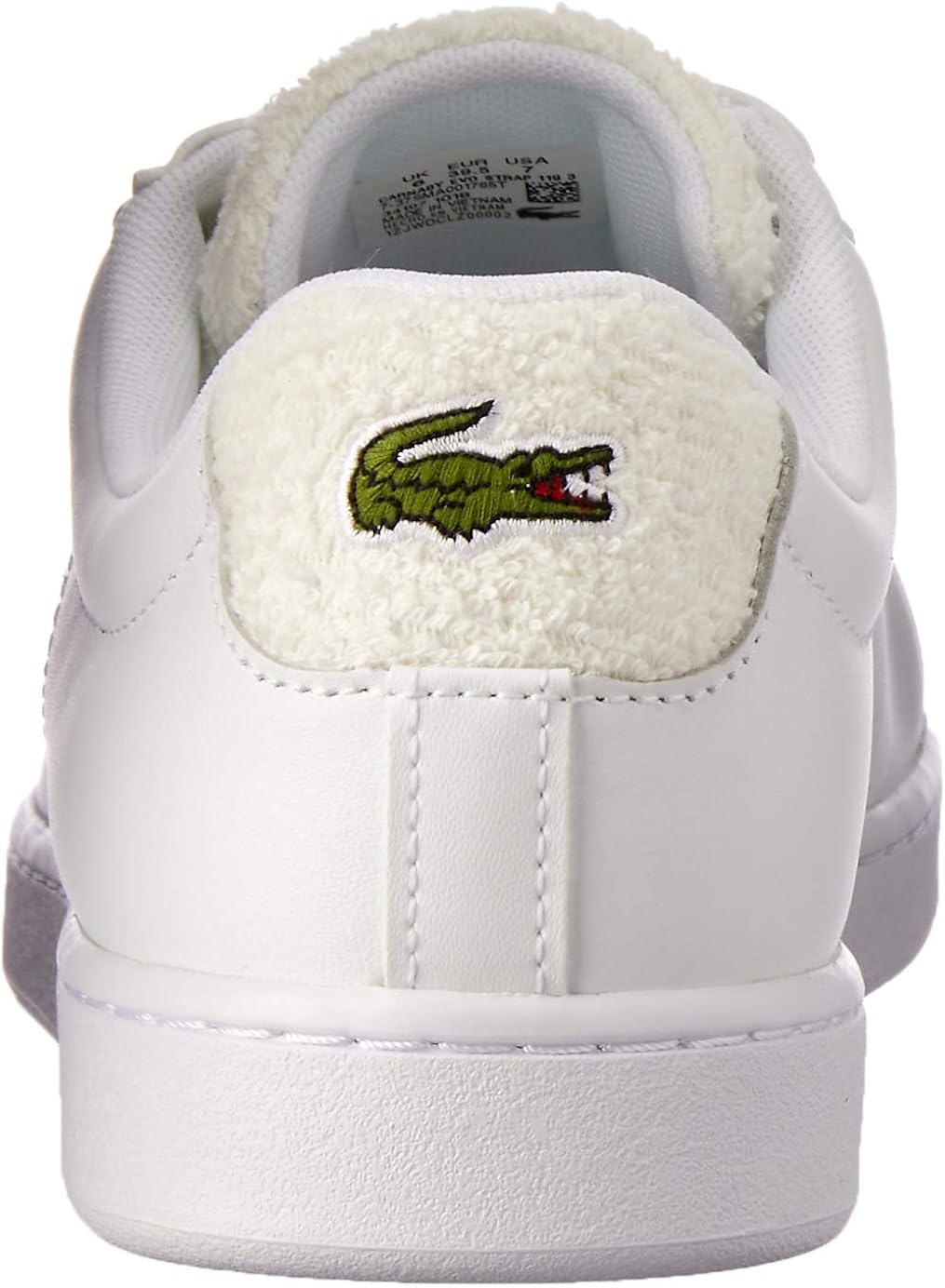 mens lacoste velcro strap trainers