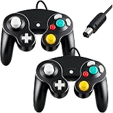 Gamecube Controller,2 Pack Wired Controller for Gamecube Console,Black