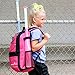 Athletico Youth Baseball Bag - Bat Backpack for Baseball, T-Ball & Softball Equipment & Gear | Holds Bat, Helmet, Glove | Fence Hook (Pink)