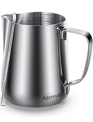 Milk Frothing Pitcher, 32oz Steaming Pitcher