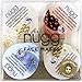 nügg Beauty Hello Smooth Anti Aging Facial Skin Treatment 4 pack set to Exfoliate, Hydrate, and Nourish skin