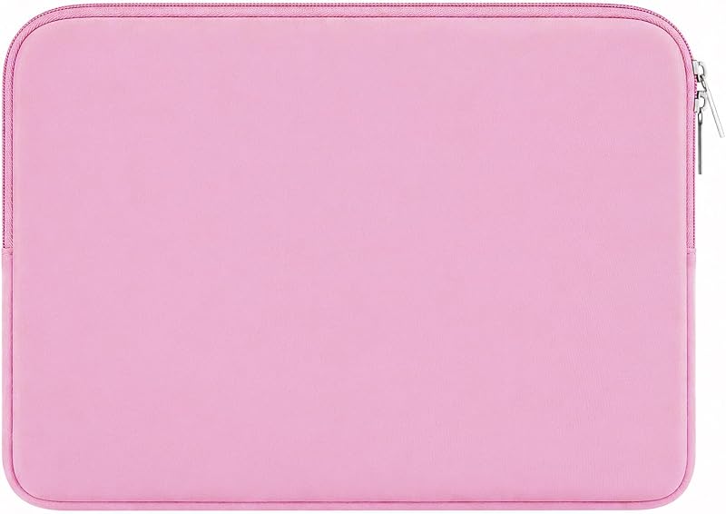 RAINYEAR 13 Inch Laptop Sleeve for MacBook Air/Pro 13-13.6 13.3-14 Pink