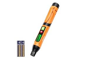 Natural Gas Leak Detector, Portable Combustible Gas Leak Detector Pen, Gas Sniffer Test Methane, Propane, Ethane, Toluene, Bu