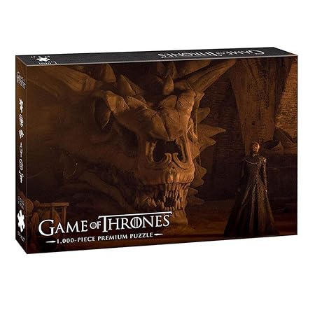 USAopoly Game of Thrones Premium Puzzle Balerion The Black Dread Puzzles