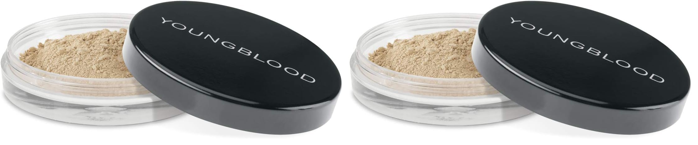 Youngblood Clean Luxury Cosmetics Natural Loose Mineral Foundation, Barely Beige | Loose Face Powder Foundation Mineral Illuminating Full Coverage Oil Control Matte Lasting | Vegan, Cruelty Free