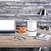 WSTA Desktop Air Purifier,Air Ionizer,Portable Air Purifier,True HEPA Air Cleaner Remove Cigarette Smoke,Dust,Pollen,Bad Odors with 5V USB Cable and 110V AC Adaptor (White)