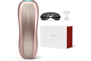 Ulike Laser Hair Removal Air 10 IPL Holiday Gift for Women and Men, 65°F Ice-Cooling Contact, Dual Lights, Skin Sensor & USHR Mode* for Nearly Painless, Effective & Long-Lasting Hair Removal from Home