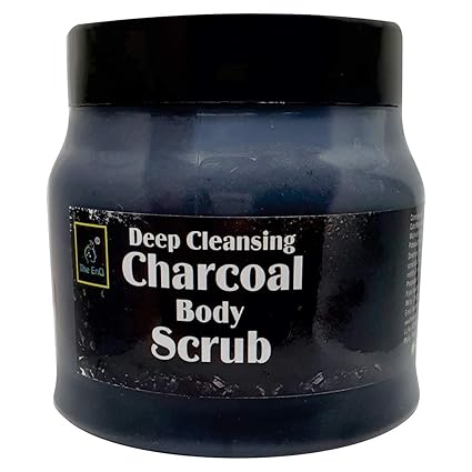 The EnQ Deep Cleansing Charcoal Body Scrub 500gm
