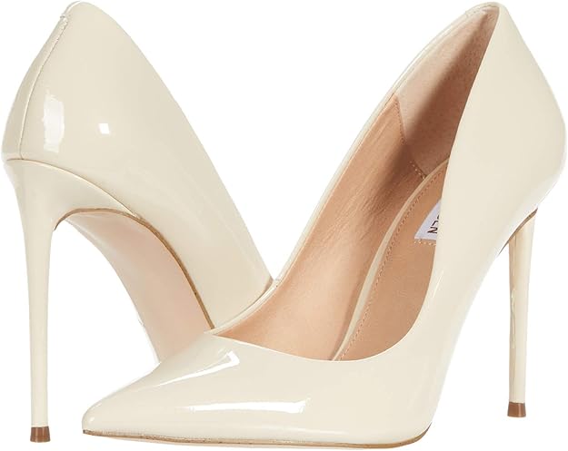 Steve Madden Women's VALA Pump Bone Patent
