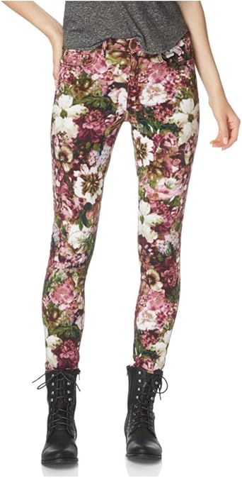 floral jeggings