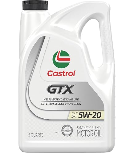 Amazon.com: Castrol GTX 5W-30 Synthetic Blend Motor Oil, 5 Quarts